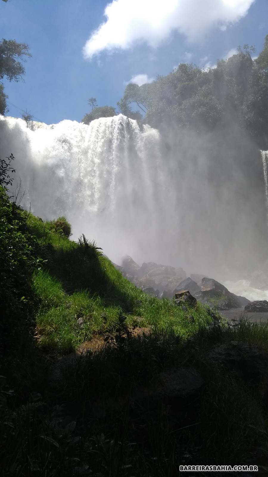 Fotos da Cachoeira do Acaba Vidas em Barreiras Bahia em Janeiro de 2019