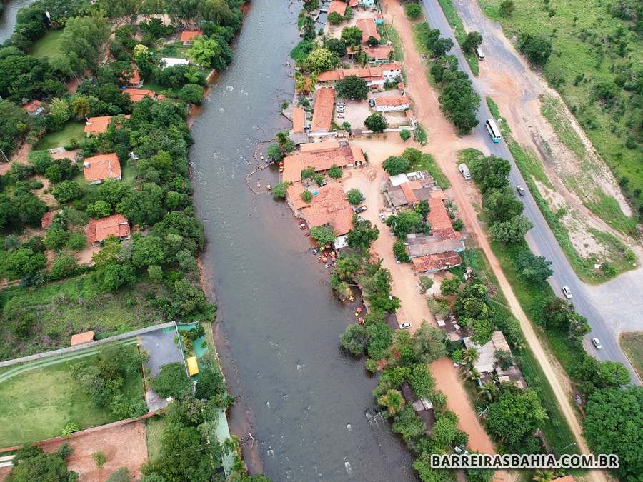Confira as Fotos aéreas do Rio de Ondas em Barreiras